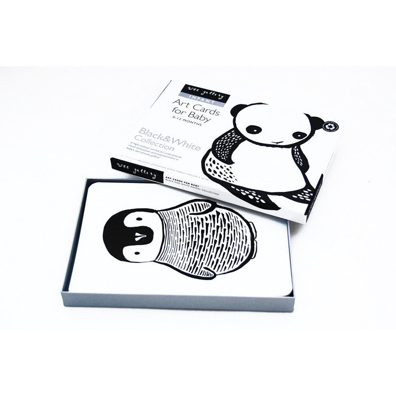 Wee Gallery art cards - black and white