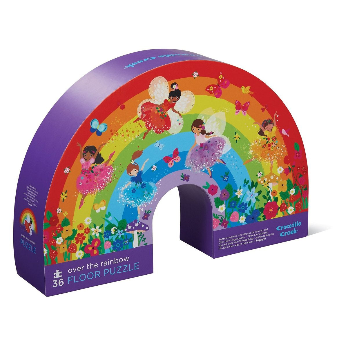 Crocodile Creek over the rainbow 36 pc puzzle – Dilly Dally Kids