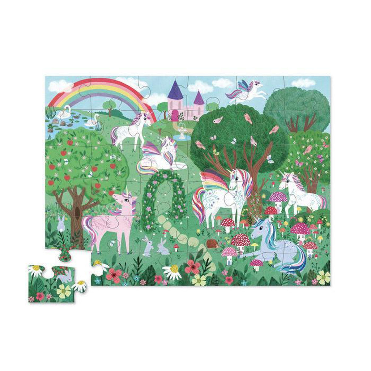 Crocodile Creek unicorn dreams 36 piece puzzle – Dilly Dally Kids