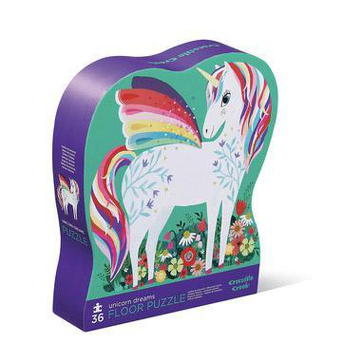 Crocodile Creek unicorn dreams 36 piece puzzle – Dilly Dally Kids