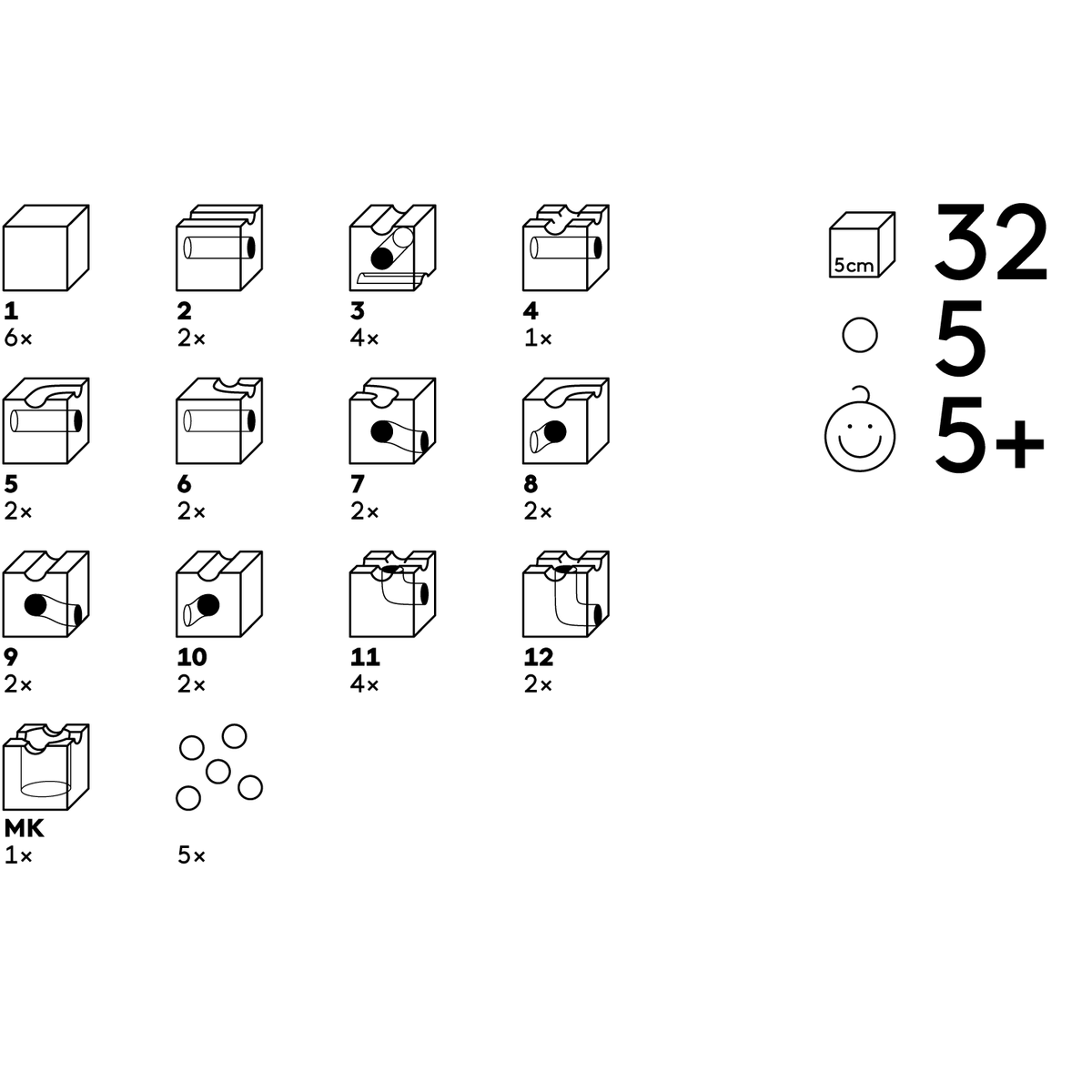 Cuboro standard 32 medium starter set – Dilly Dally Kids