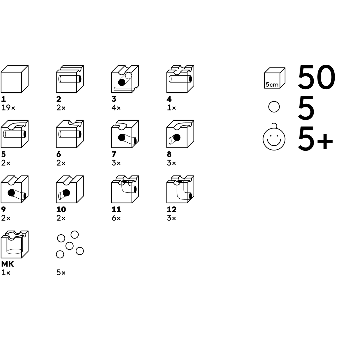 Cuboro standard 50 large starter set – Dilly Dally Kids