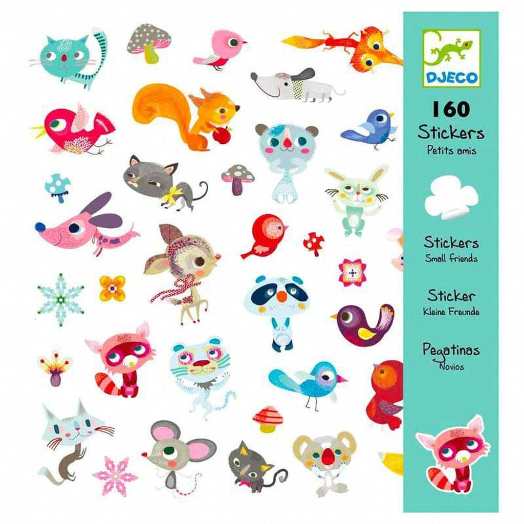 Djeco little friends sticker pack-arts & crafts-Djeco-Dilly Dally Kids