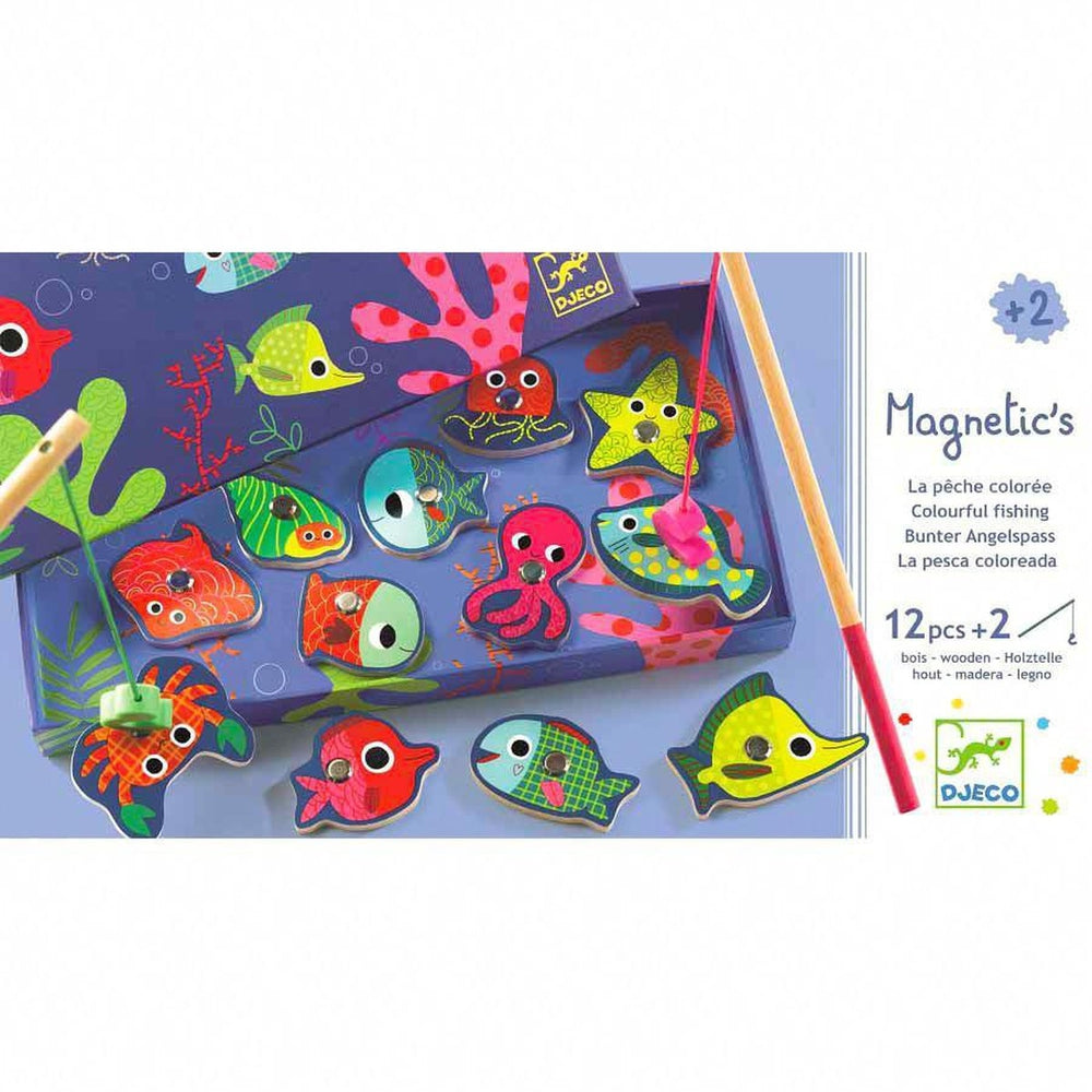 Magnetic fishing game - Tropical fishing - Toys for toddlers