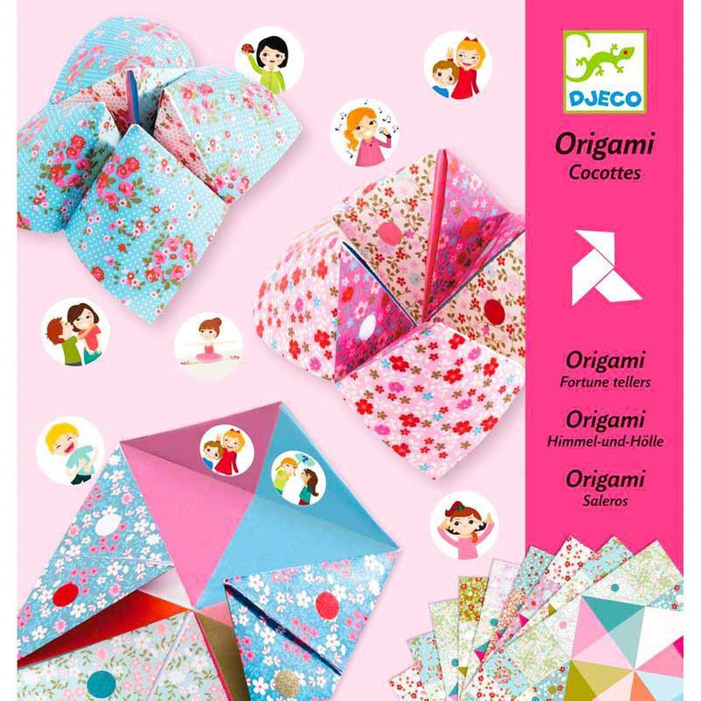 Djeco origami fortune teller kit-arts & crafts-Djeco-Dilly Dally Kids