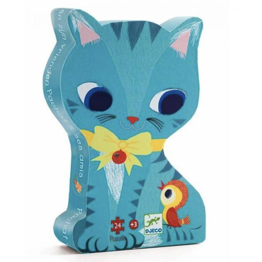 Djeco pachat cat 24 pc puzzle