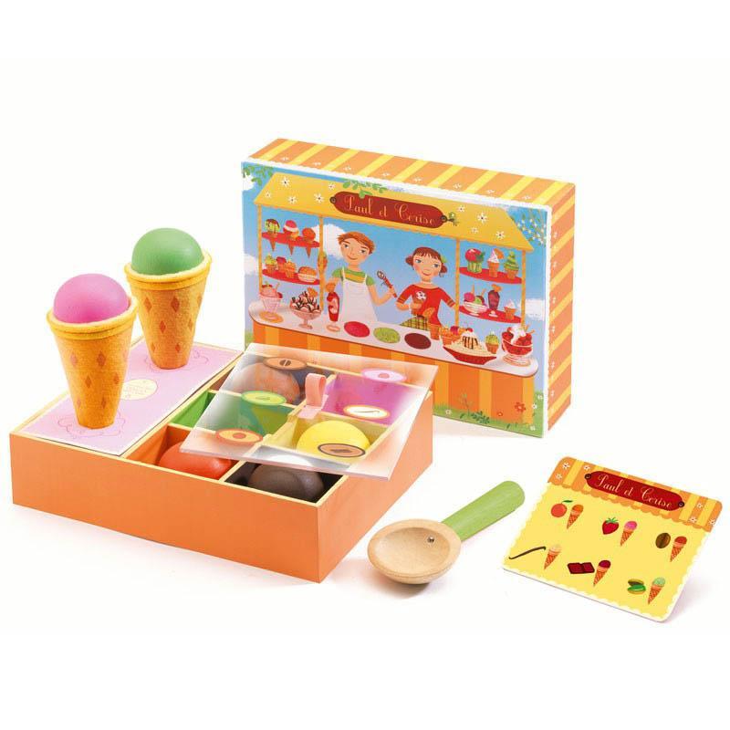 Djeco Paul & Cerise ice cream shop – Dilly Dally Kids