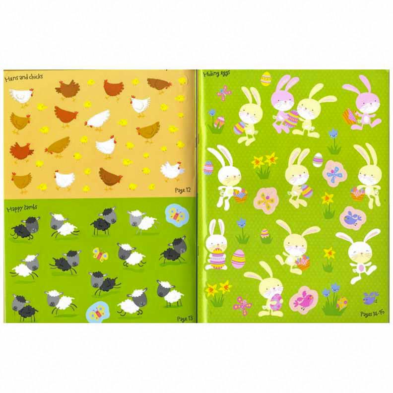Easter sticker book-activity books-Harper Collins-Dilly Dally Kids