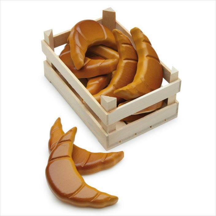 Erzi wooden croissant-pretend play-Fire the Imagination-Dilly Dally Kids