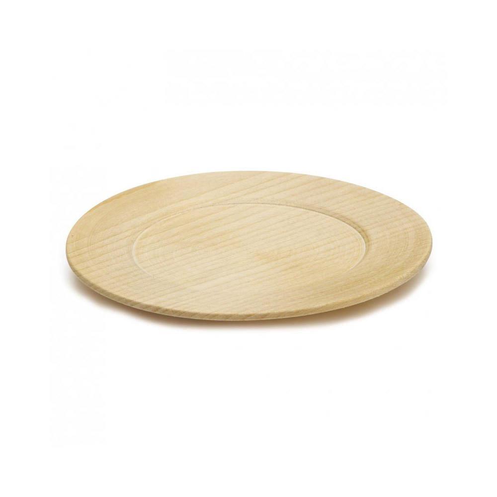 Erzi wooden plate-pretend play-Fire the Imagination-Dilly Dally Kids