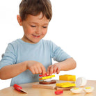 Erzi wooden sandwich cutting set-pretend play-Fire the Imagination-Dilly Dally Kids