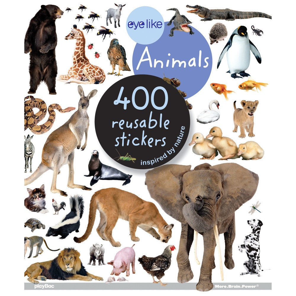 Eyelike Animals sticker book-arts & crafts-Thomas Allen-Dilly Dally Kids