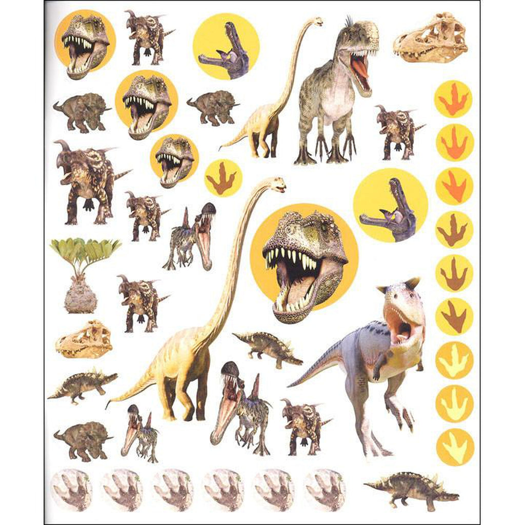 Eyelike Dinosaur sticker book-arts & crafts-Thomas Allen-Dilly Dally Kids