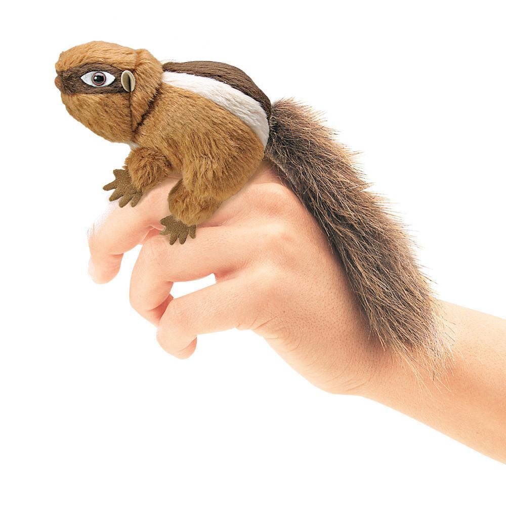 chipmunk finger puppet-puppets-Fire the Imagination-Dilly Dally Kids