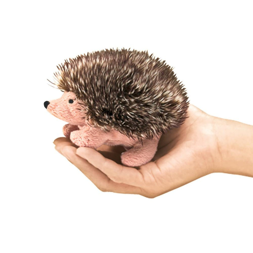 hedgehog finger puppet-puppets-Fire the Imagination-Dilly Dally Kids