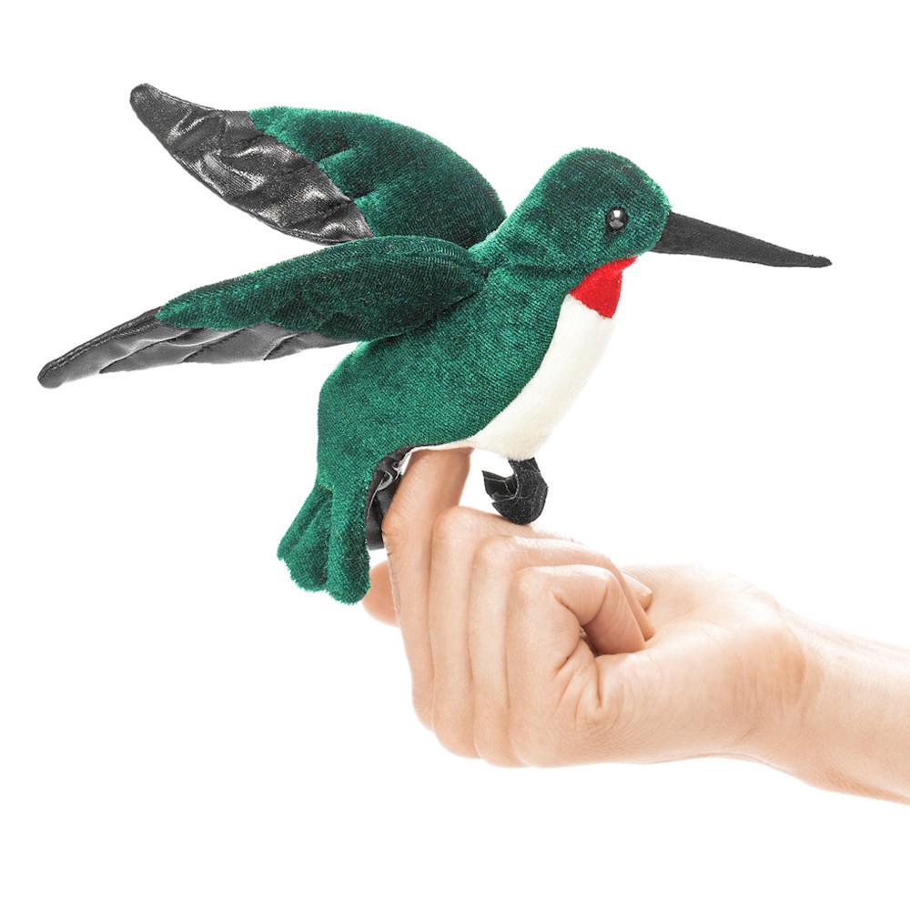 hummingbird finger puppet-puppets-Fire the Imagination-Dilly Dally Kids