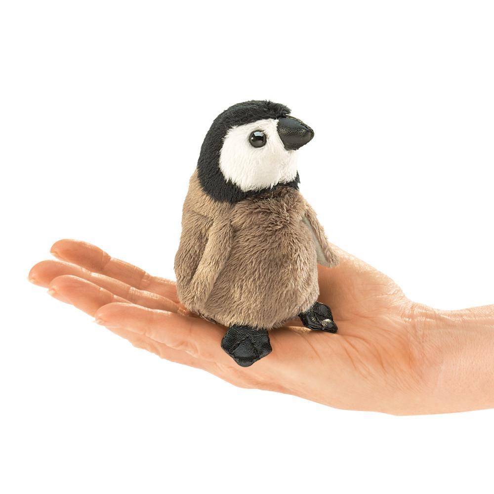 penguin chick finger puppet-puppets-Fire the Imagination-Dilly Dally Kids