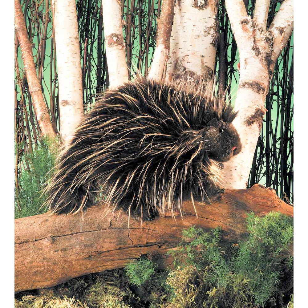 Folkmanis store porcupine puppet