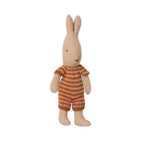 Maileg - Rabbit size 2, Brown - Shirt and shorts - Stuffed Animal - Brown