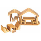 Gluckskafer all in one house furniture set - natural-blocks & building sets-Fire the Imagination-Dilly Dally Kids