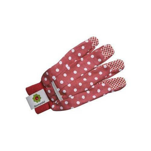 Gluckskafer gardening gloves - red-outdoor-Fire the Imagination-Dilly Dally Kids