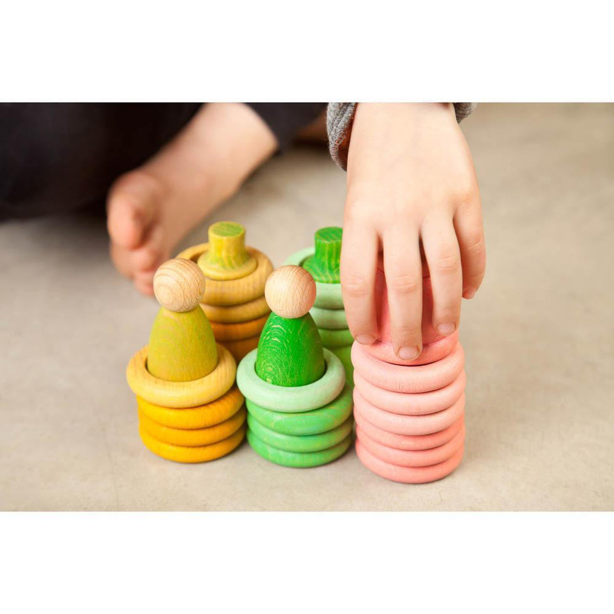 Grapat spring wood nins, mates, rings, and coins-blocks & building sets-Fire the Imagination-Dilly Dally Kids