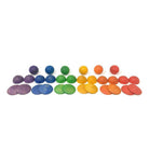 Grapat wood coloured rounds-blocks & building sets-Fire the Imagination-Dilly Dally Kids