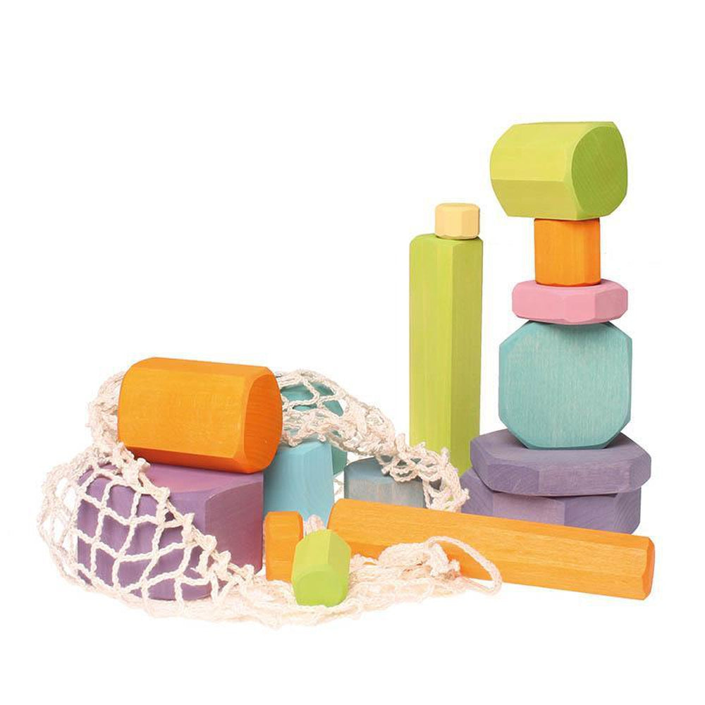 Grimm's building blocks tree slices-blocks & building sets-Fire the Imagination-Dilly Dally Kids