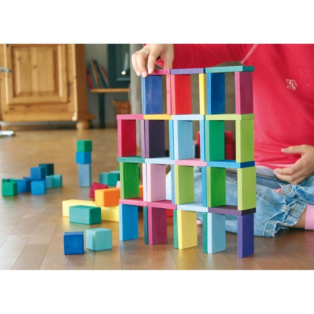 Grimm's colour charts rally block set-blocks & building sets-Fire the Imagination-Dilly Dally Kids