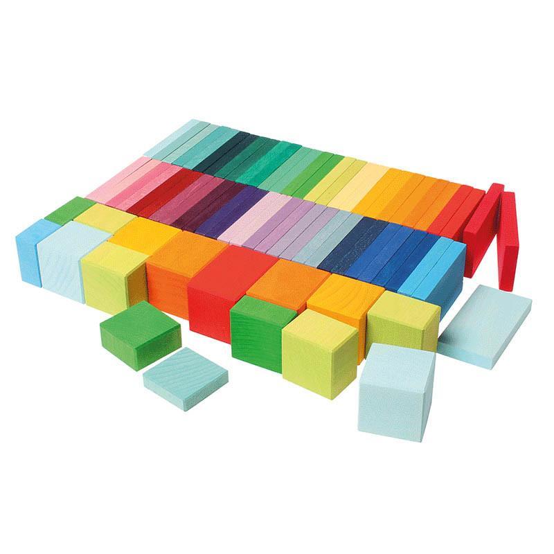 Grimm's colour charts rally block set-blocks & building sets-Fire the Imagination-Dilly Dally Kids