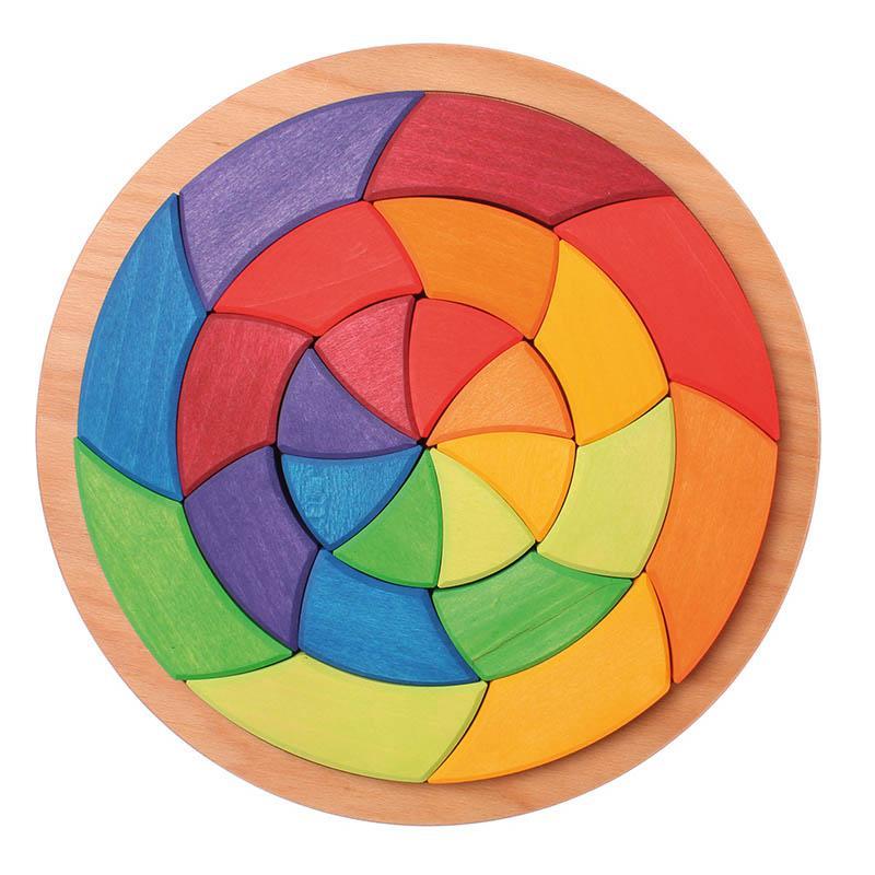 Grimm's Goethe's colour circle - large-blocks & building sets-Fire the Imagination-Dilly Dally Kids
