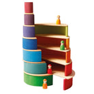 Grimm's large semi circles - natural-blocks & building sets-Fire the Imagination-Dilly Dally Kids