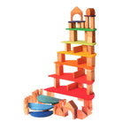 Grimm's large semi circles - rainbow-blocks & building sets-Fire the Imagination-Dilly Dally Kids