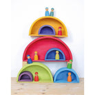 Grimm's rainbow building boards-blocks & building sets-Fire the Imagination-Dilly Dally Kids