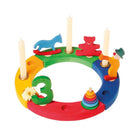 Grimm's wooden birthday ring 12 years - multi coloured-Unclassified-Fire the Imagination-Dilly Dally Kids