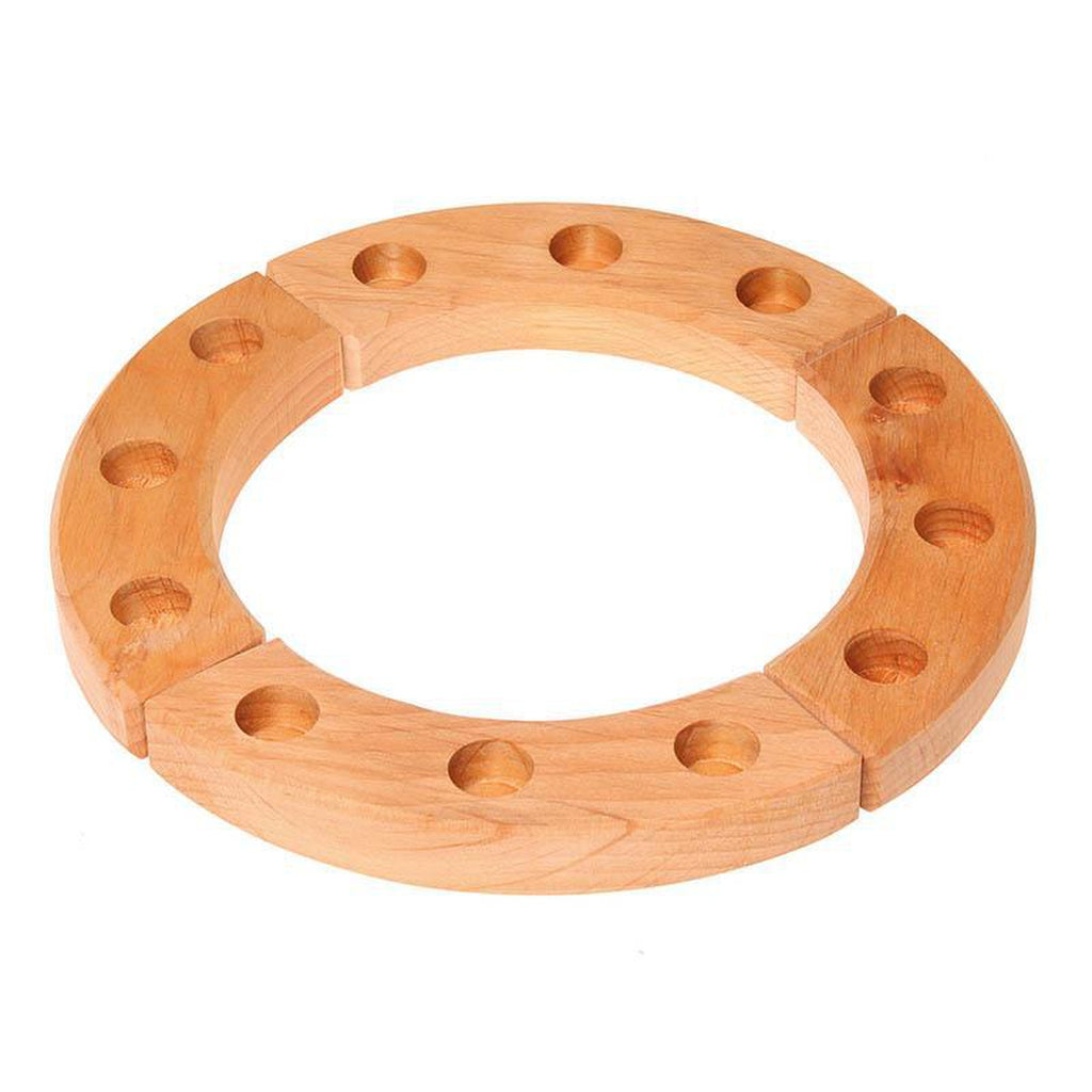 Grimm's wooden birthday ring 12 years - natural-Unclassified-Fire the Imagination-Dilly Dally Kids