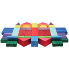 Grimm's wooden building blocks set of 60-blocks & building sets-Fire the Imagination-Dilly Dally Kids