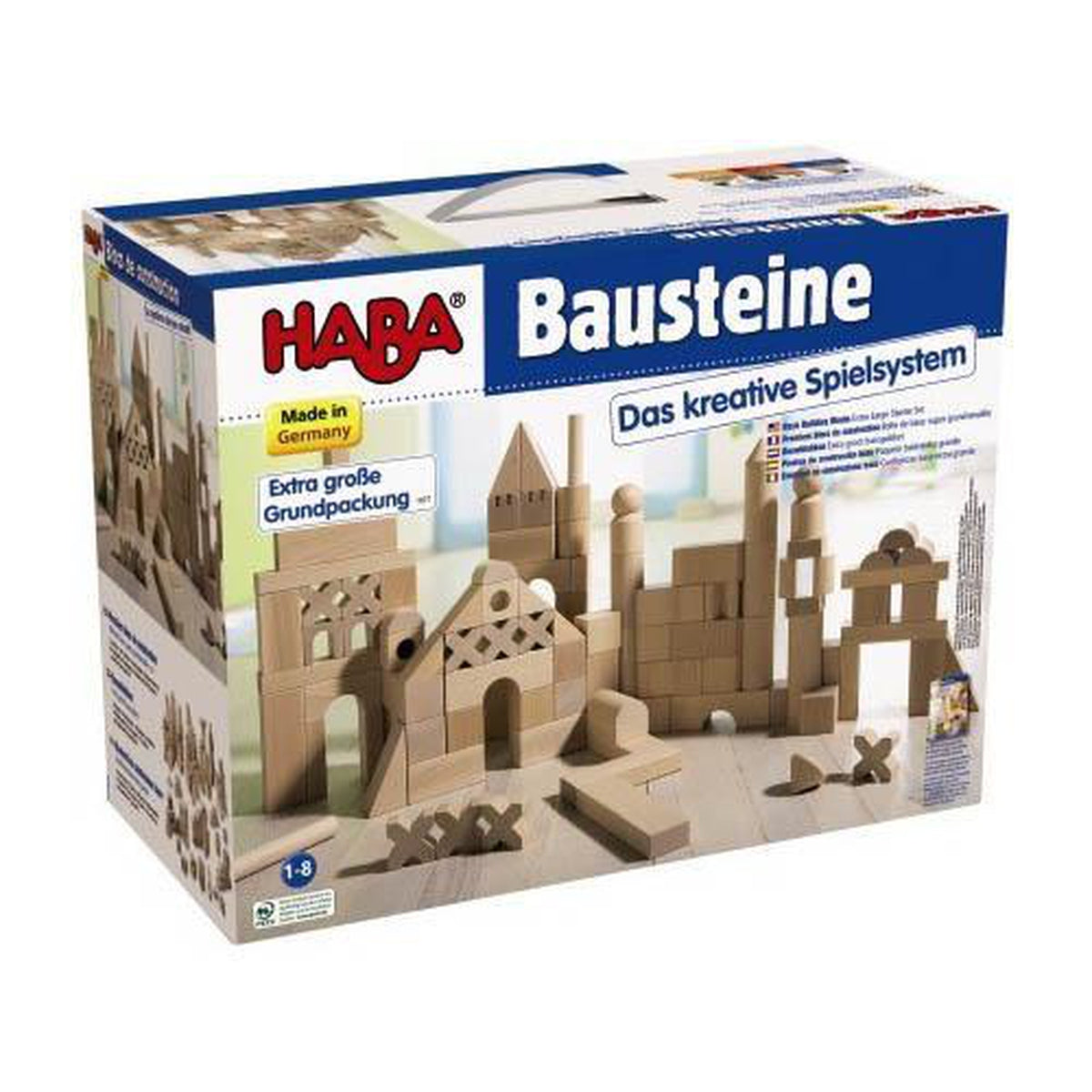 Haba extra large starter building blocks-blocks & building sets-Haba-Dilly Dally Kids