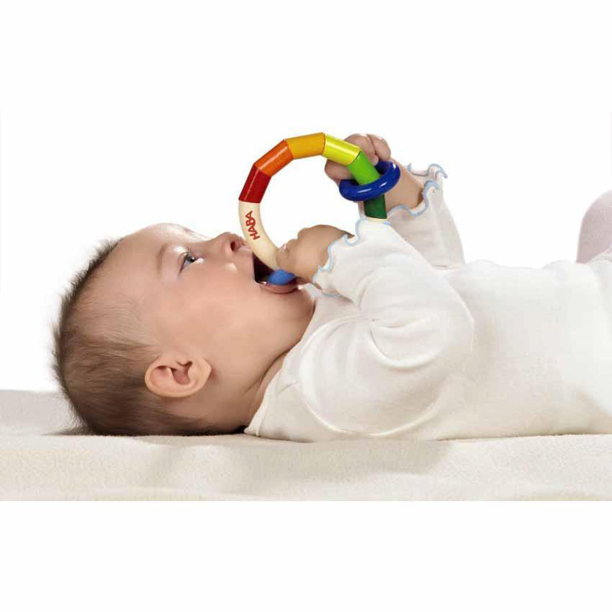 Haba rainbow ring clutching toy-baby-Haba-Dilly Dally Kids