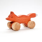 heirloom small fox-toddler vehicles-Wooden Frog-Dilly Dally Kids