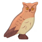 wooden eagle owl-people, animals & lands-Holztiger-Dilly Dally Kids