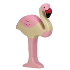 wooden flamingo-figures-Holztiger-Dilly Dally Kids