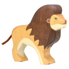 wooden lion-people, animals & lands-Holztiger-Dilly Dally Kids