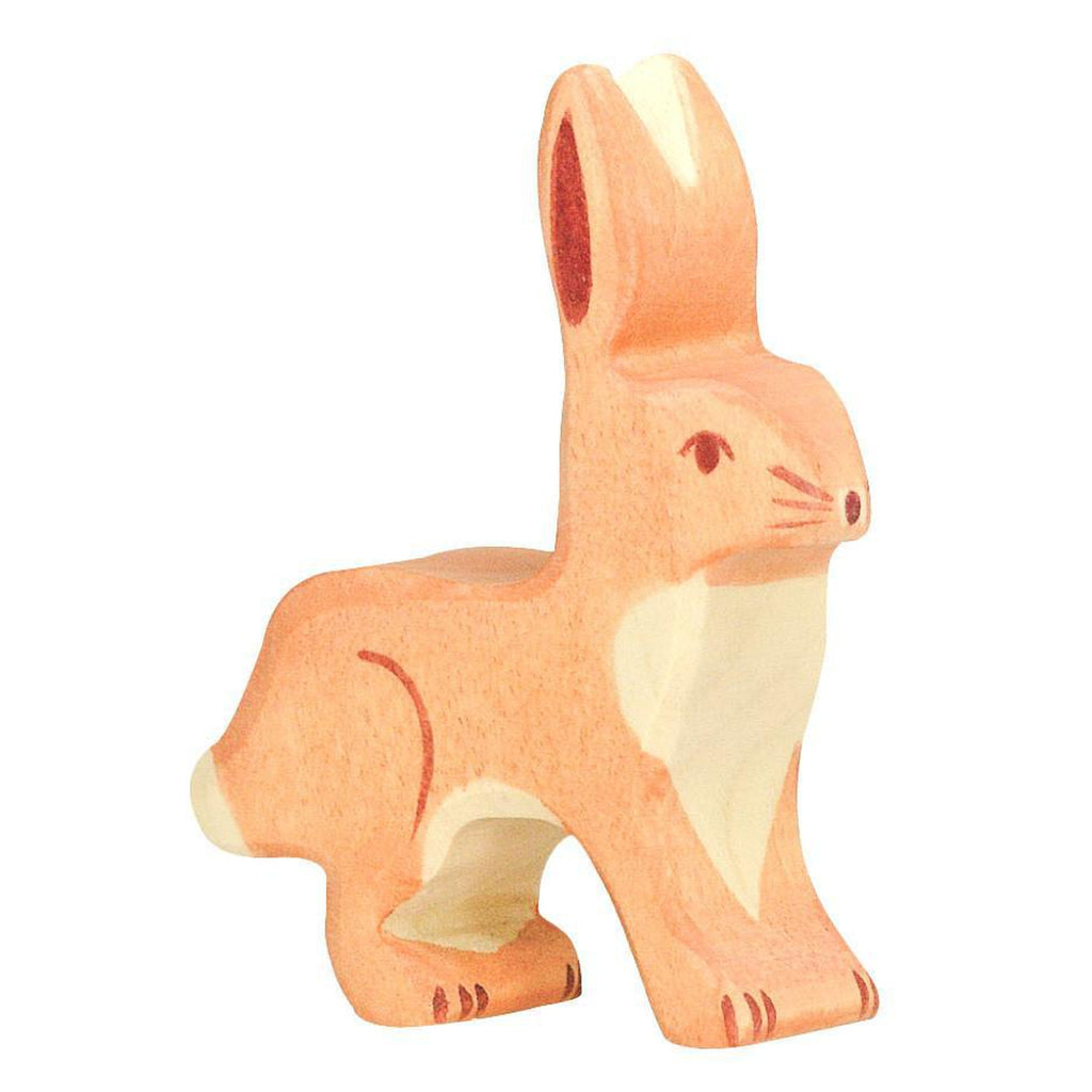 wooden rabbit-people, animals & lands-Holztiger-Dilly Dally Kids