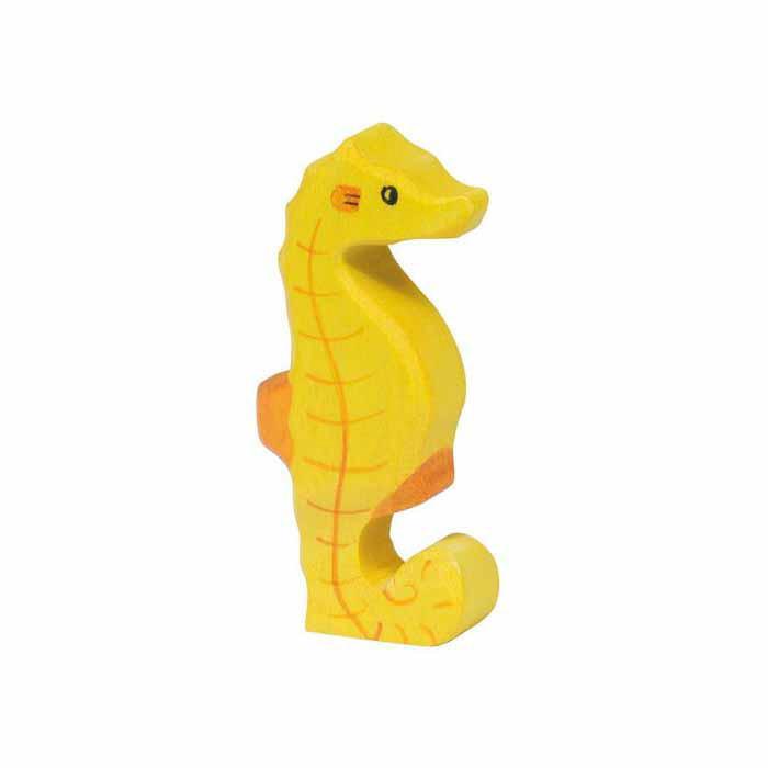 wooden seahorse-figures-Holztiger-Dilly Dally Kids