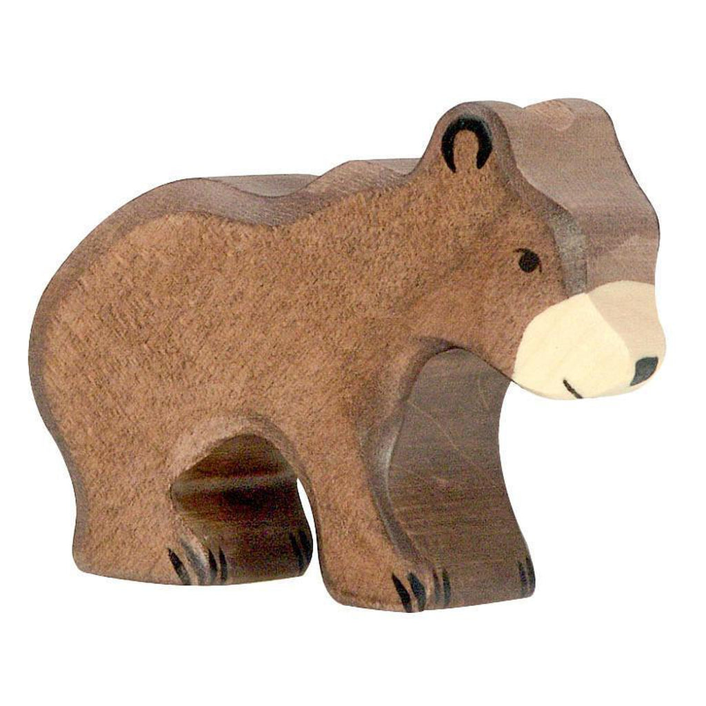 wooden bear cub-people, animals & lands-Holztiger-Dilly Dally Kids