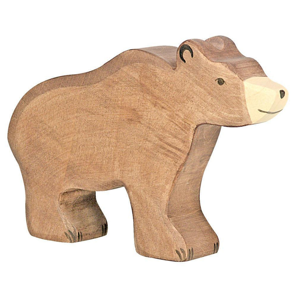 wooden bear-figures-Holztiger-Dilly Dally Kids