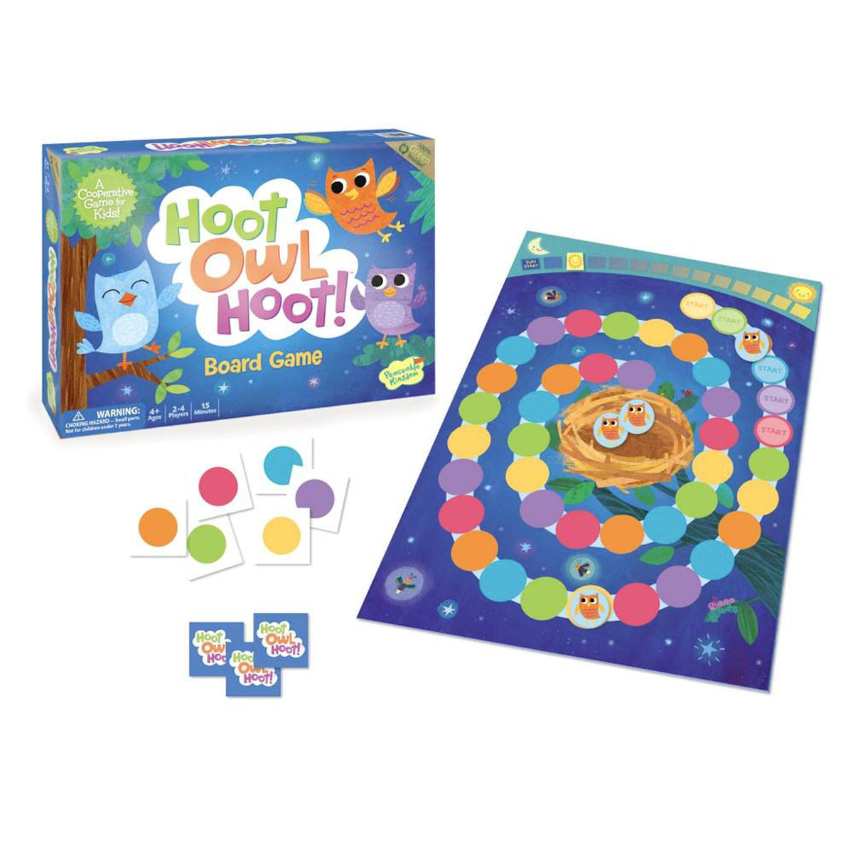 hoot owl hoot! game-games-Peaceable Kingdom-Dilly Dally Kids
