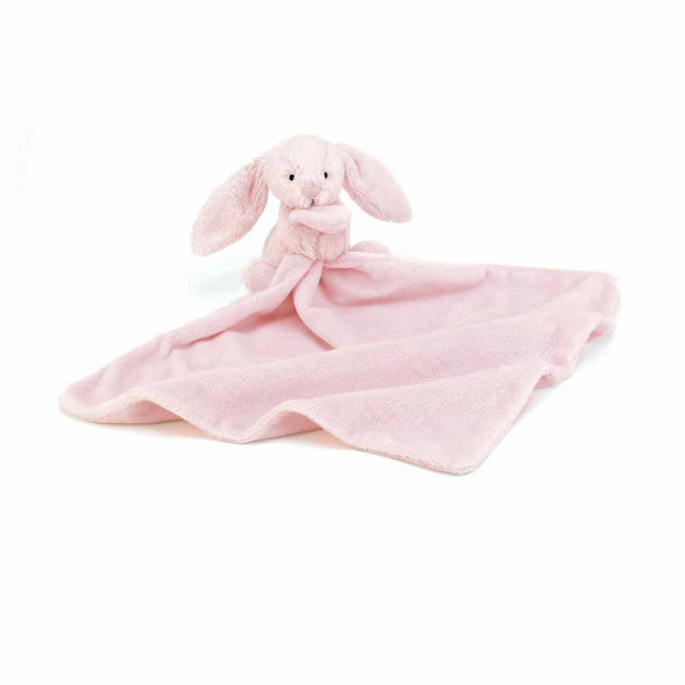 Jellycat pink bunny soother Dilly Dally Kids