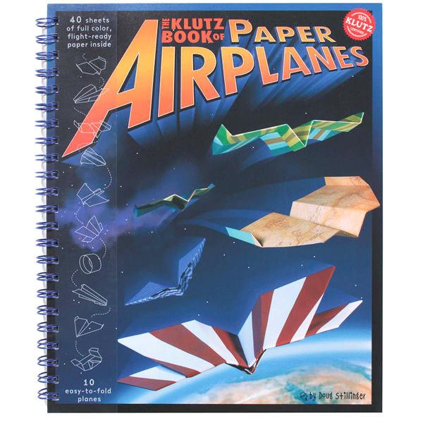 Klutz Book of Paper Airplanes-activity books-Scholastic-Dilly Dally Kids